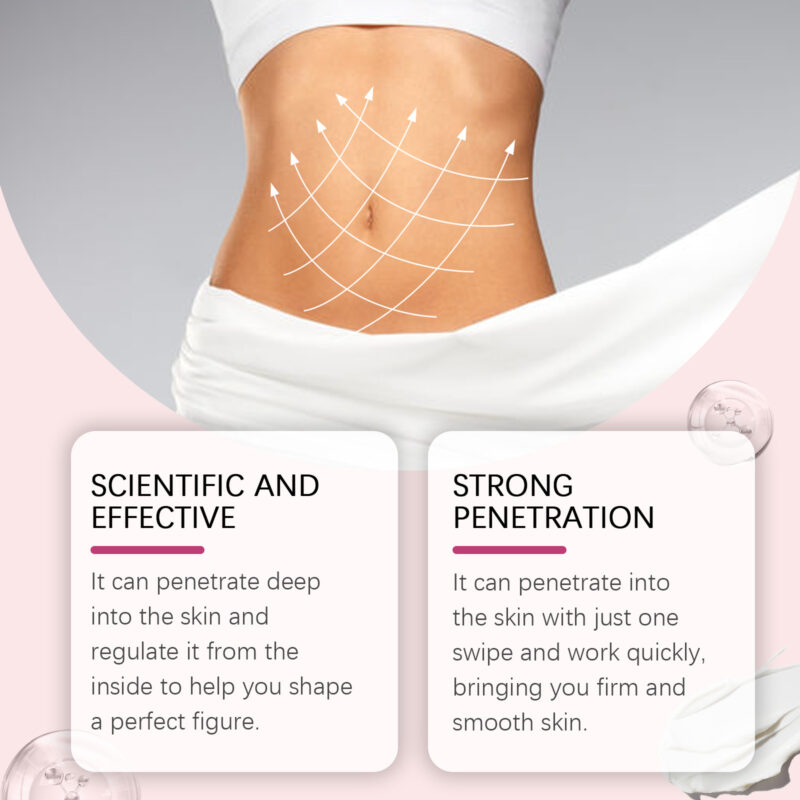 Firming Body Cream for Belly & Arms | Natural Skin Smoothing Moisturizer - Image 3