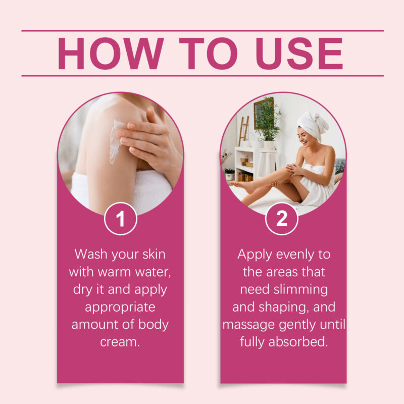 Firming Body Cream for Belly & Arms | Natural Skin Smoothing Moisturizer - Image 6