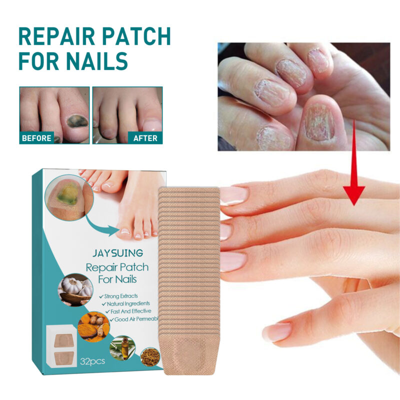 Nail Care Patches for Hands & Feet - Strengthening, Thickening, Brightening Treatment - Image 2