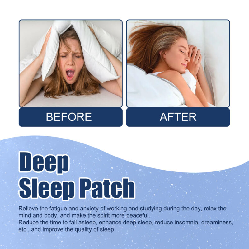 Natural Sleep Aid Patches with Lavender, Valerian & Hops for Relaxation - Image 3