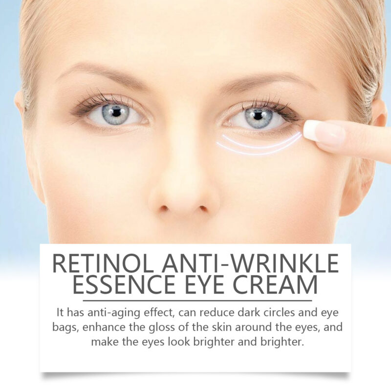 Retinol Eye Cream - Moisturizing, Minimize Fine Lines, Brighten Under Eyes - Image 4