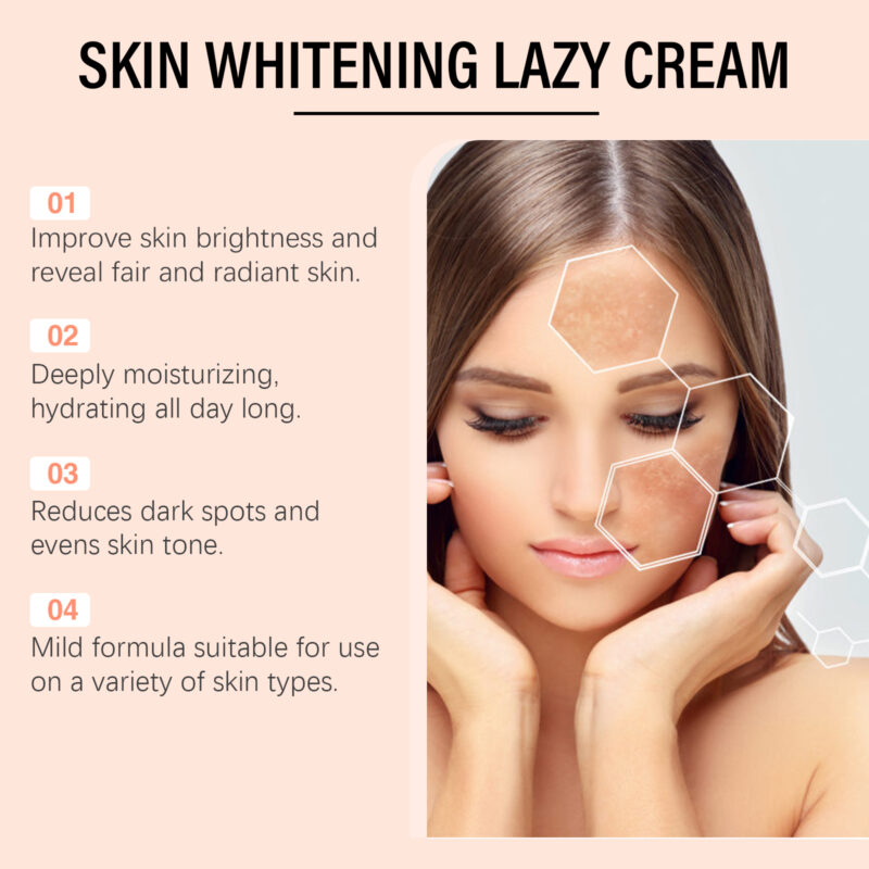 Brightening Face Cream - Gentle Moisturizer, Relieves Dryness, Brightens Skin Tone - Image 4