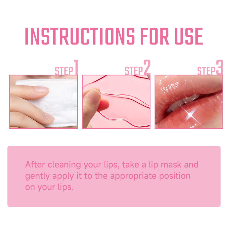 Collagen Lip Mask: Hydrate, Moisturize, Smooth Lips (Non-Greasy) - Image 6