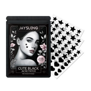 Cute Black Acne Patches Oil-Absorbing for Blackheads and Blemish Marks
