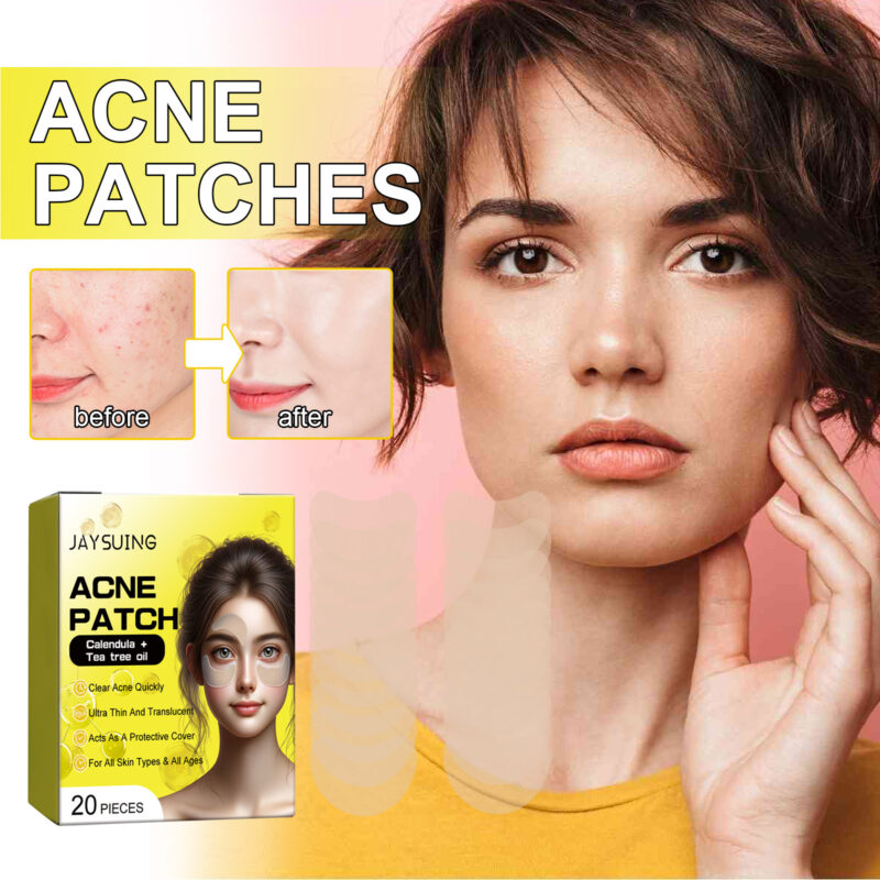 Acne Hydrocolloid Patches for Delicate Skin - Cleansing, Blackhead Removal - Image 2