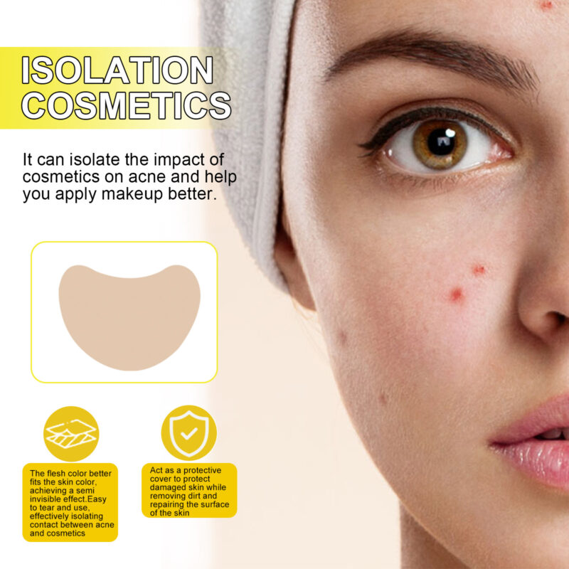 Acne Hydrocolloid Patches for Delicate Skin - Cleansing, Blackhead Removal - Image 3