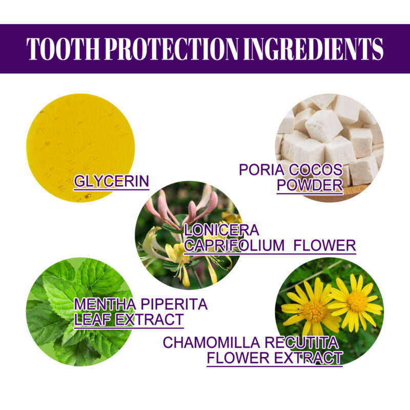 Purple Tooth Powder for Fresh Breath & Natural Teeth Brightening - Image 5