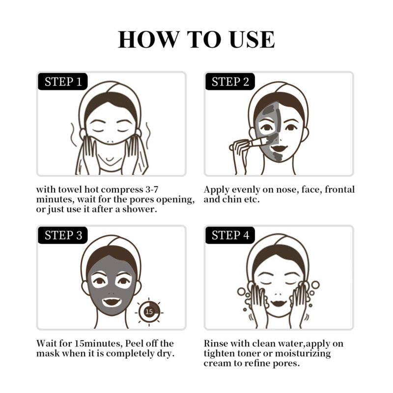 Activated Charcoal Mask Stick for Pore Care & Blackhead Removal - Image 6