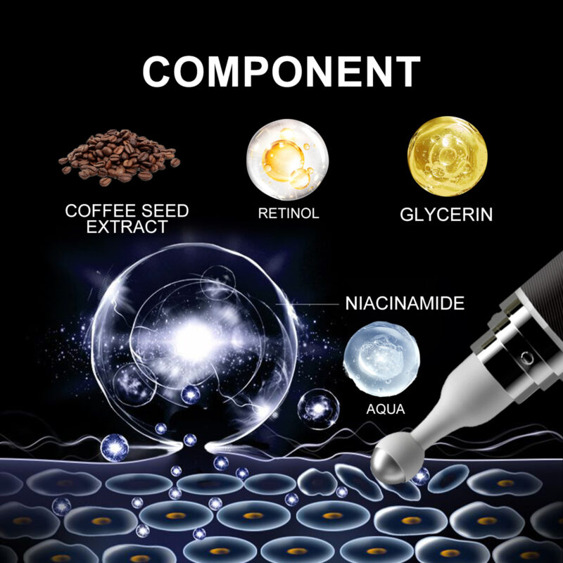Eye Roller Cream for Fine Lines, Bags, Puffiness & Dark Circles - Image 5