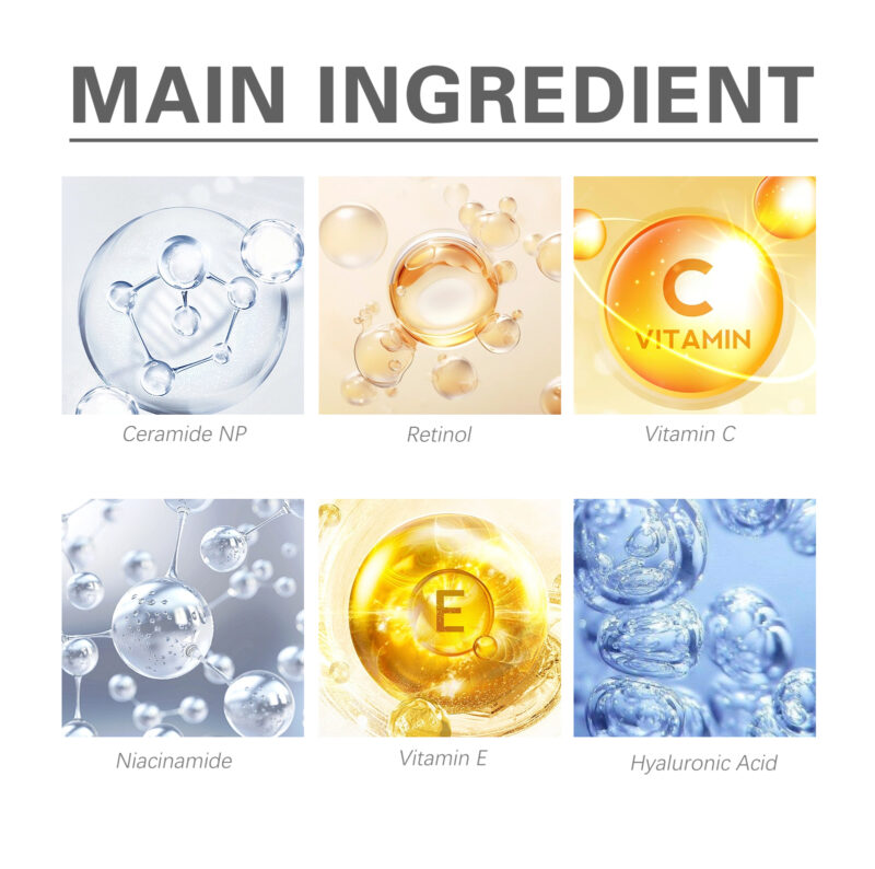 Anti-Aging Firming Facial Serum with Retinol & Hyaluronic Acid - Image 5