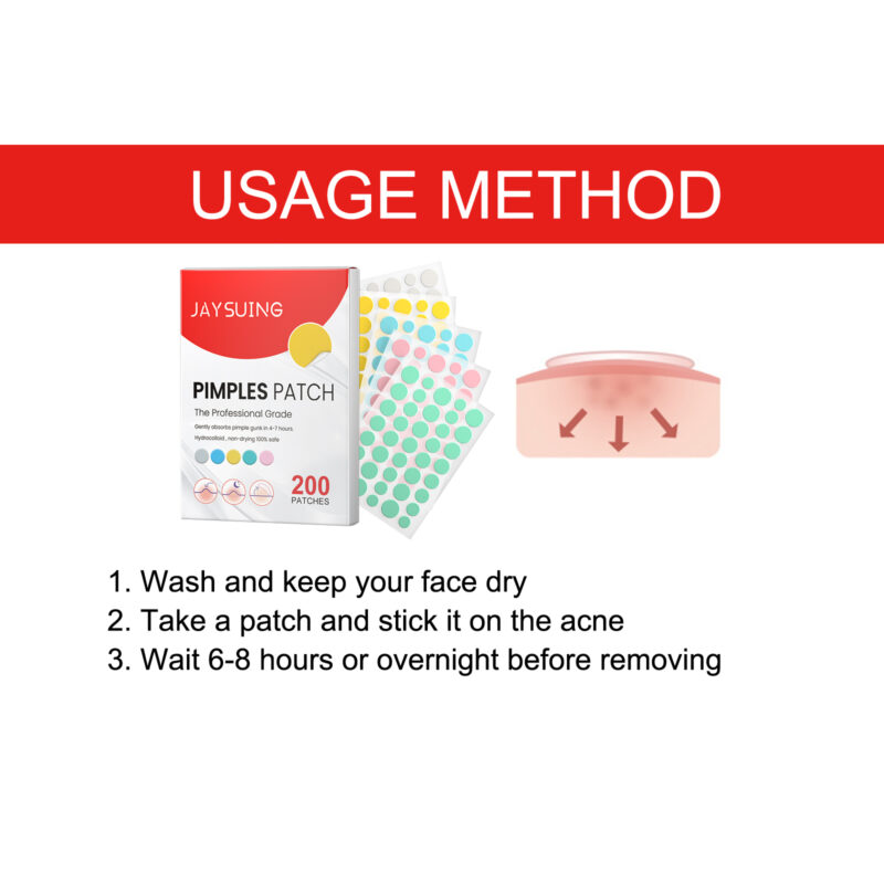 Hydrocolloid Pimple Patch for Blemish Care & Skin Protection - Image 6