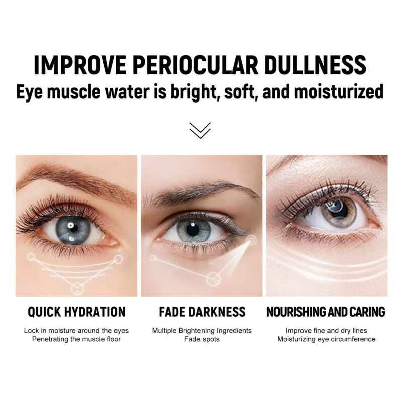 Coffee Firming Eye Cream - Reduces Fine Lines & Dark Circles, Hydrating - Image 4