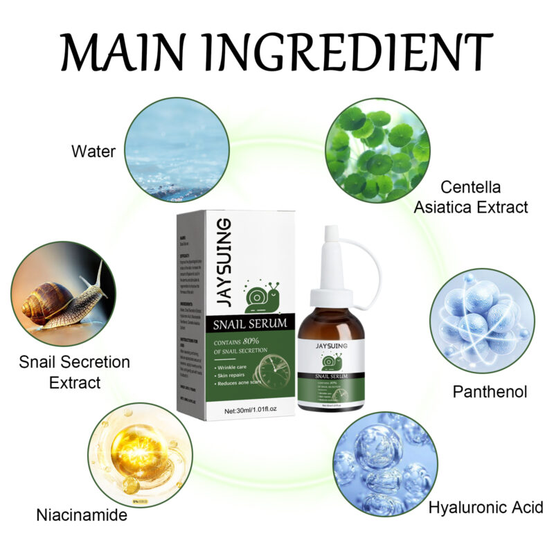 Snail Essence for Hydration & Skin Firming with Hyaluronic Acid - Image 5