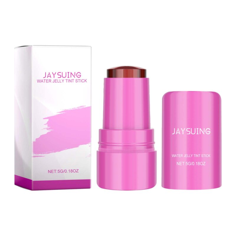 Jelly Blush Lip & Cheek Gloss Stick - Watercolor Tint Effect - Image 2