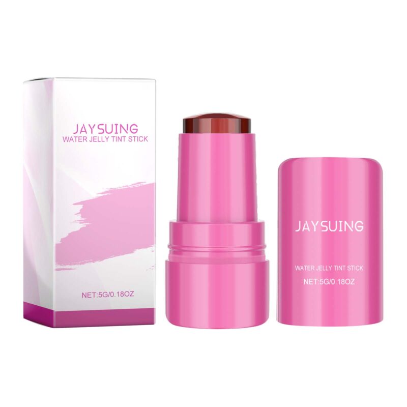 Jelly Blush Lip & Cheek Gloss Stick - Watercolor Tint Effect - Image 4