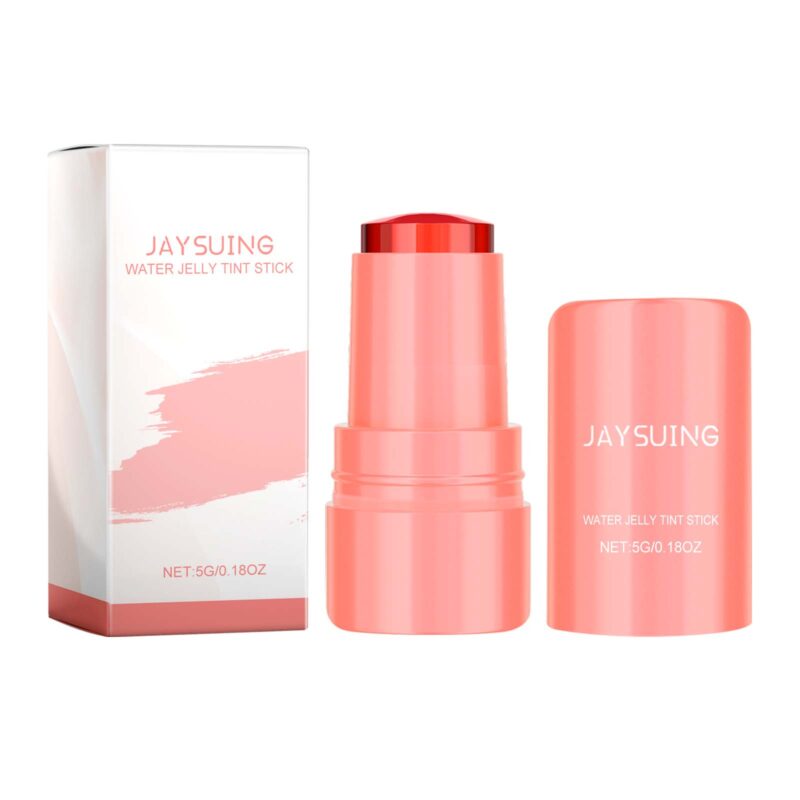 Jelly Blush Lip and Cheek Gloss Stick with Watercolor Tint Effect