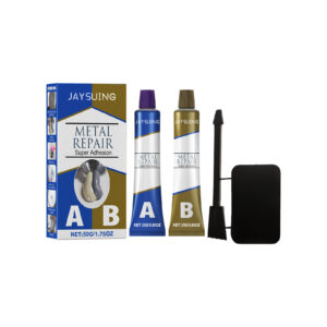 Jaysuing Metal Repair Glue 50g - Strong Bonding for Cast Iron, Leak Sealing, High-Temp Stability