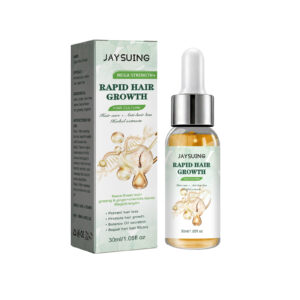 Plant-Based Hair Thickening Serum for Scalp Nourishment and Healthy Hair