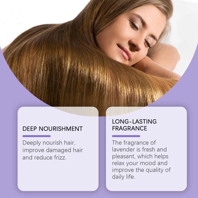 Women's Lavender Shampoo - Moisturizing Scalp Care for Soft Hair - Image 4