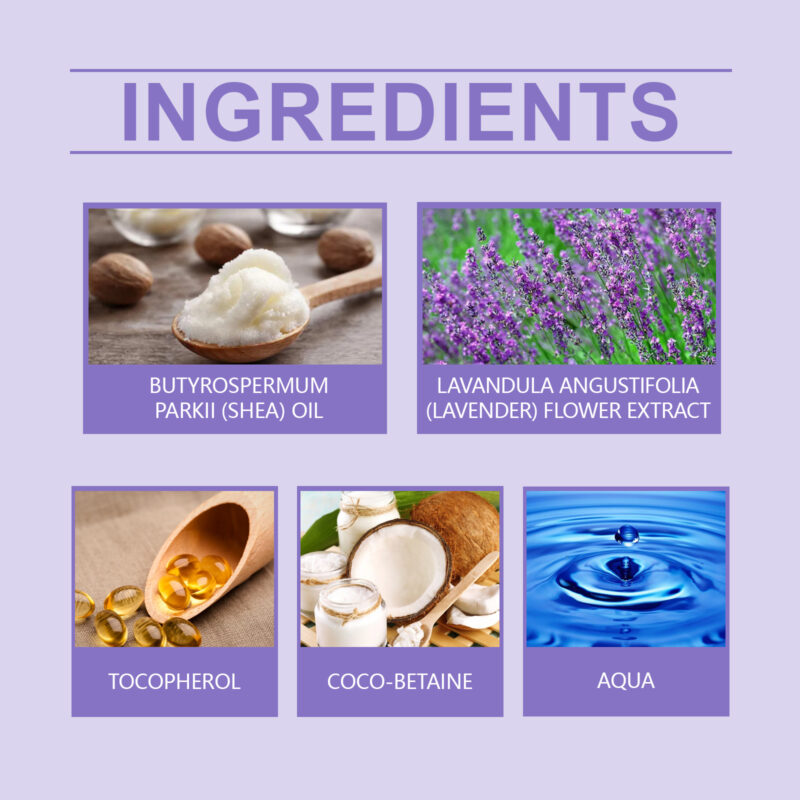 Women's Lavender Shampoo - Moisturizing Scalp Care for Soft Hair - Image 5
