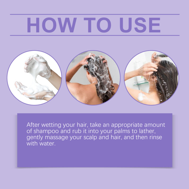 Women's Lavender Shampoo - Moisturizing Scalp Care for Soft Hair - Image 6
