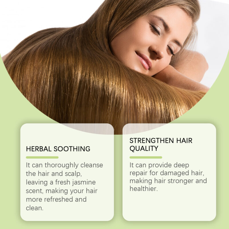 Jasmine Scented Shampoo - Deep Clean, Soft & Nourishing Hair Care - Image 4