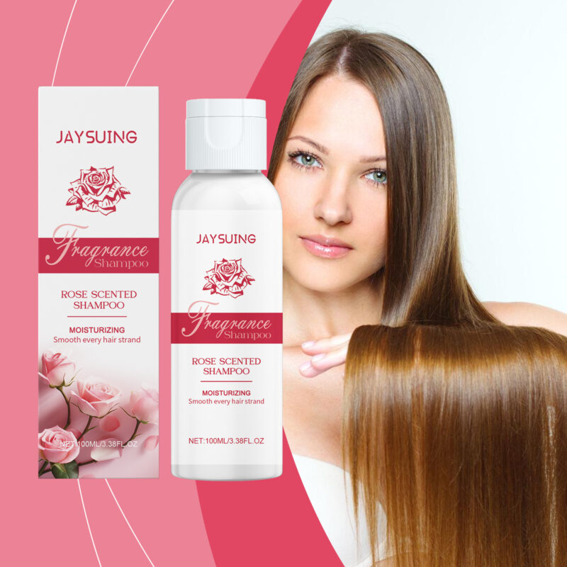 Rose Shampoo for Dry Hair - Smoothing Scented Daily Hair Care - Image 2