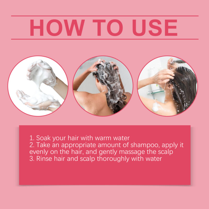 Rose Shampoo for Dry Hair - Smoothing Scented Daily Hair Care - Image 6