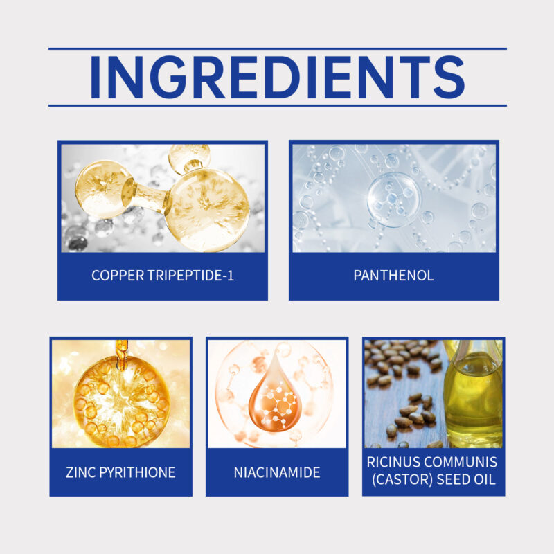 Copper Peptide Shampoo for Scalp Nourishment and Moisturized Smooth Hair - Image 5