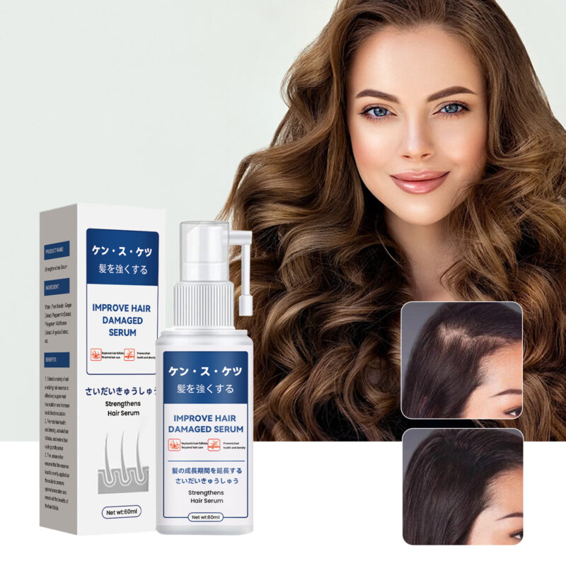 Hair Nourishing Serum with Natural Ingredients - Scalp Care & Thickening Treatment - Image 2