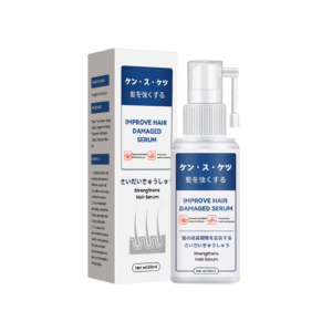 Hair Nourishing Serum with Natural Ingredients for Scalp Care and Thickening Treatment