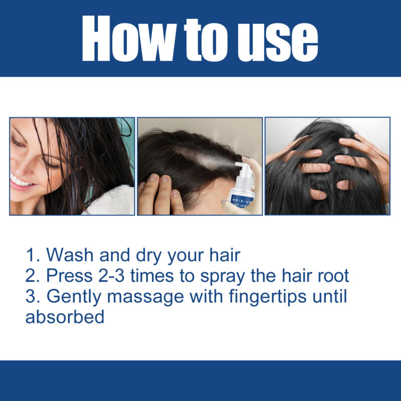 Hair Nourishing Serum with Natural Ingredients - Scalp Care & Thickening Treatment - Image 6