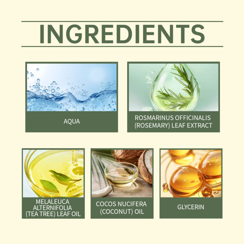 Rosemary Conditioner for Dry Frizz Hair - Nourish, Hydrate & Smooth - Image 5