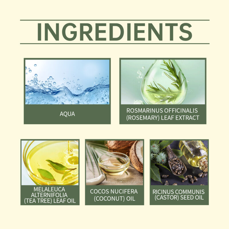 Rosemary Hair Oil - Moisturizing, Smoothing, Glossy Care for Dry Hair - Image 5