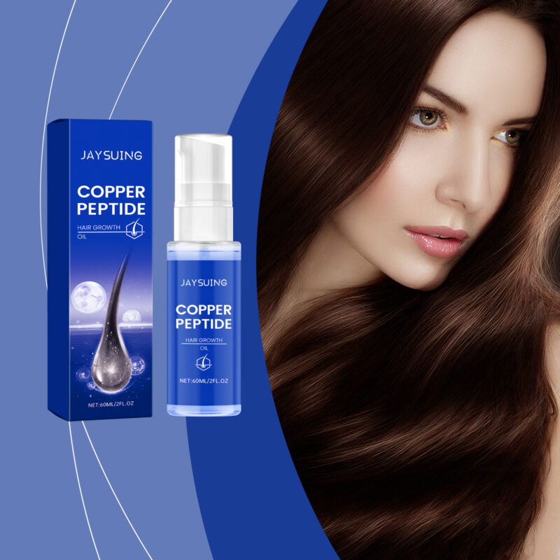 Copper Peptide Hair Oil for Volume - Nourishing Treatment with Jojoba & Vitamin E - Image 2