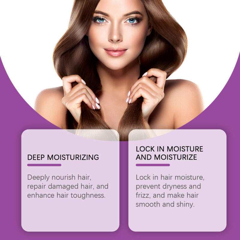Hair Smoothing Essential Oil Capsules – Nourish Dry Hair, Smooth Frizz - Image 2