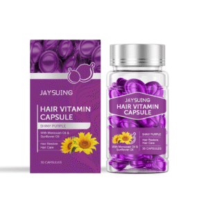 Hair Smoothing Essential Oil Capsules to Nourish Dry Hair and Smooth Frizz