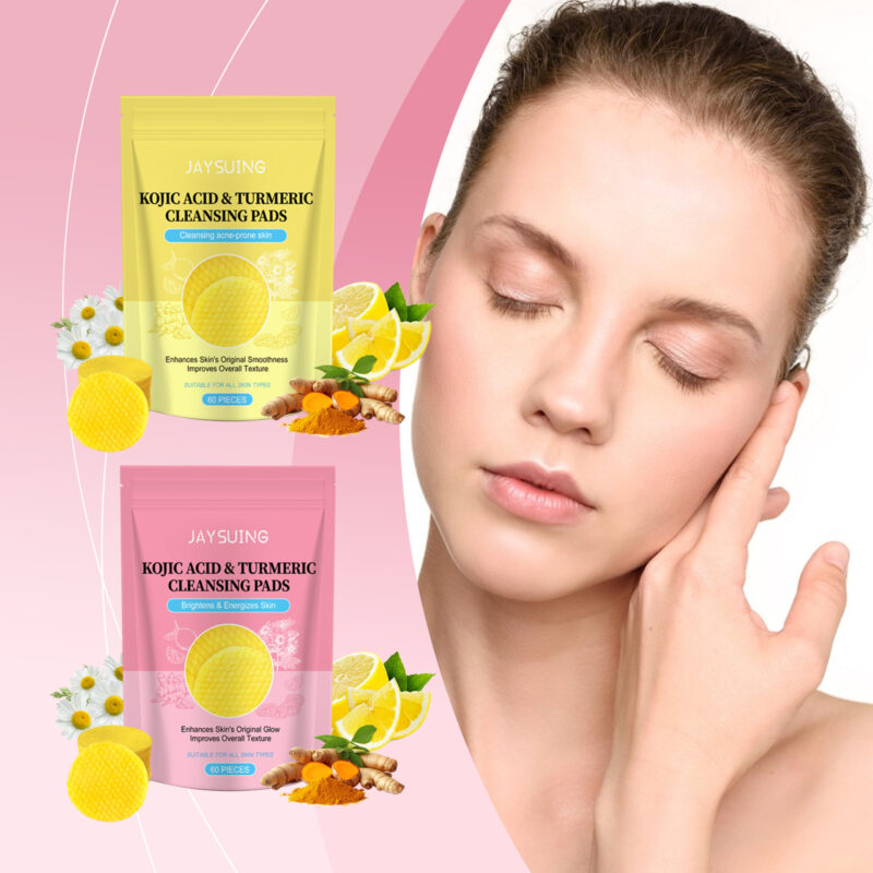 Kojic Acid & Turmeric Cleanser Tablet: Moisturizing Brightening Facial Care - Image 2