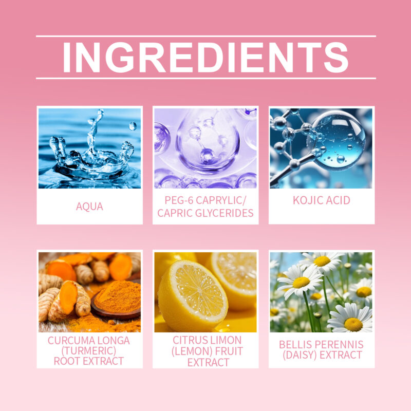 Kojic Acid & Turmeric Cleanser Tablet: Moisturizing Brightening Facial Care - Image 5