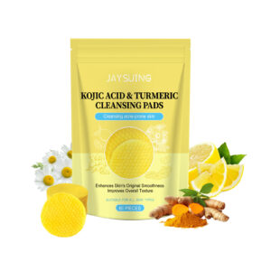 Kojic Acid and Turmeric Cleanser Tablet for Moisturizing Brightening Facial Care