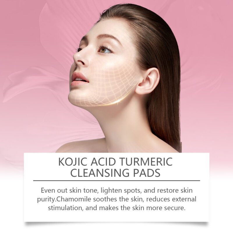 Kojic Acid Turmeric Cotton Tablet - Gentle Pore Care & Skin Brightening - Image 4