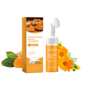 Turmeric Cleansing Mousse Gentle Facial Pore Cleanser with Moisturizing Care