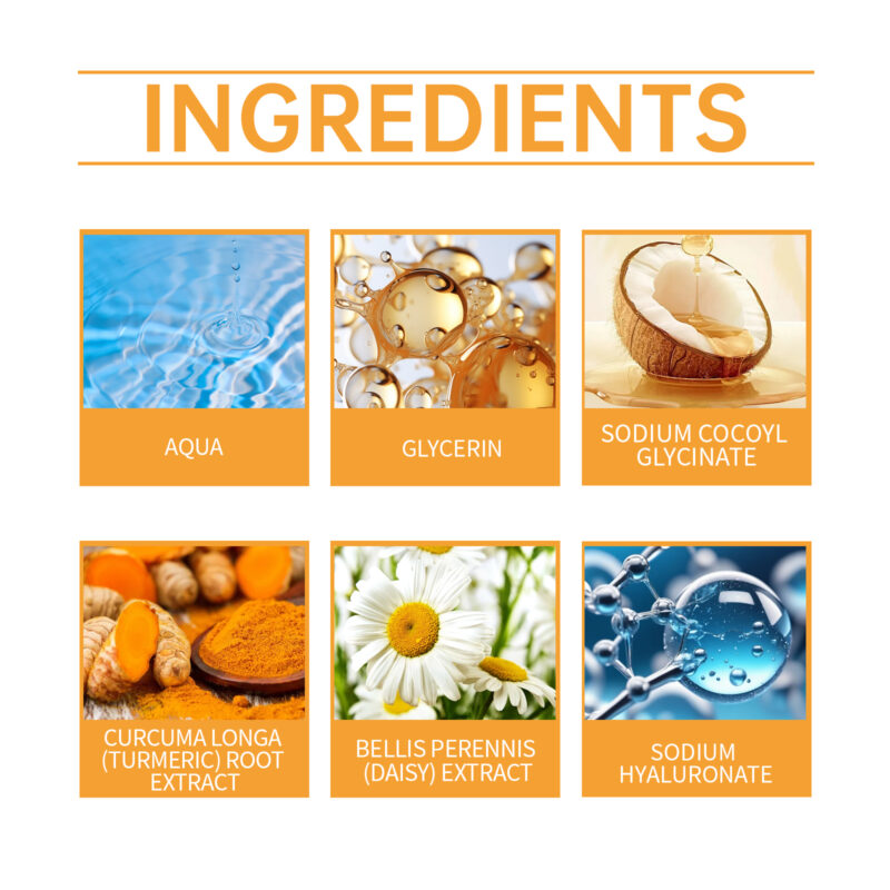 Turmeric Cleansing Mousse - Gentle Facial Pore Cleanser with Moisturizing Care - Image 5