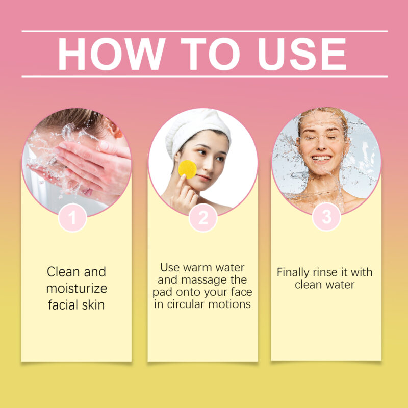 Turmeric Cotton Cleansing Pads: Gentle Exfoliation, Soothing, Clear Skin - Image 6