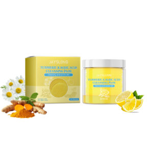 Turmeric Cotton Cleansing Pads for Gentle Exfoliation