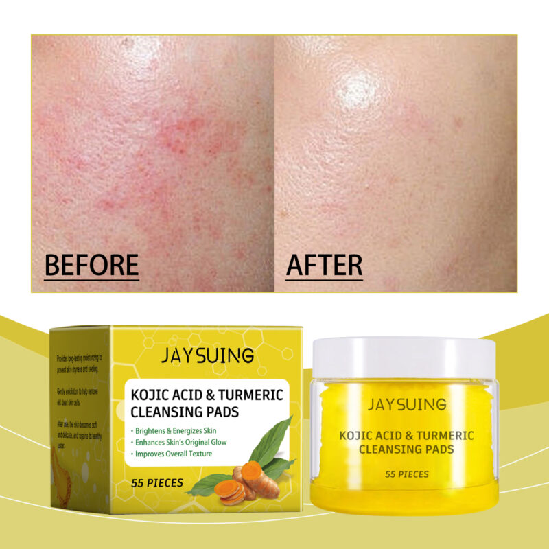 Turmeric Cleaning Pad for Gentle Cleansing and Skin Brightening - Image 2
