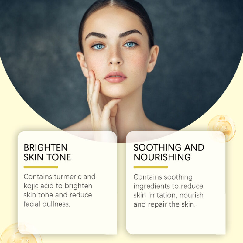 Turmeric Cleaning Pad for Gentle Cleansing and Skin Brightening - Image 4