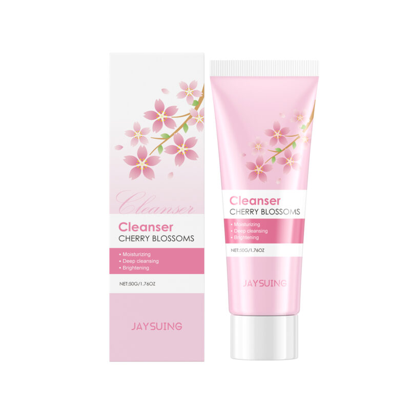 Cherry Blossom Hydrating Cleanser with Oil-Control for Daily Facial Wash