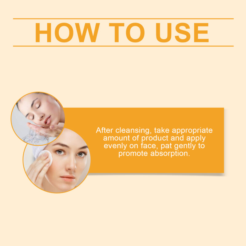 Vitamin C Toner, Nourishing Refreshment for Dull Skin Non-Sticky Formula - Image 6