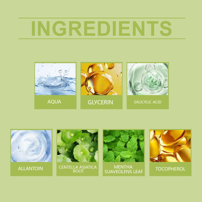 Asiaticum Fruit Acid Toner for Oil Control & Skin Elasticity - Refreshing Wet Compress - Image 5